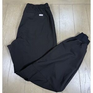 FIGS Tansen Jogger Scrub Pants Mens Black size Large Nurse Doctor Uniform